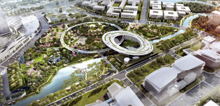 莫比烏斯環(huán)、江南園林……浦東這個大公園設(shè)計亮點(diǎn)多